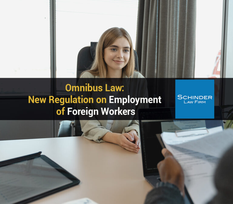 Omnibus Law New Regulation on Employment of Foreign Workers - Blog_Article_Lawyers_Legal https://schinderlawfirm.com/blog/