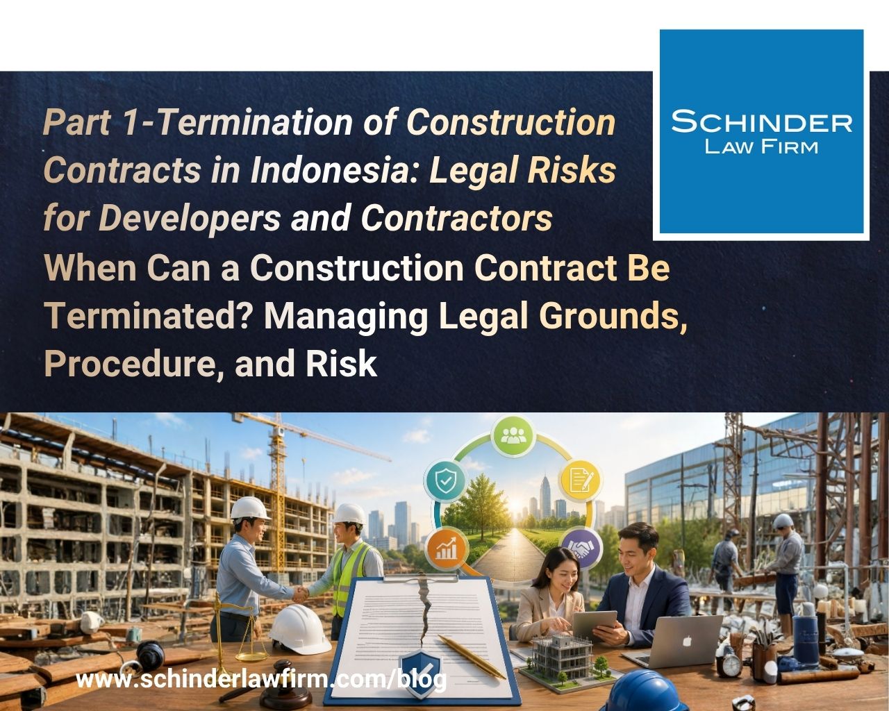 Part 1-Termination of Construction Contracts in Indonesia: Legal Risks for Developers and Contractors