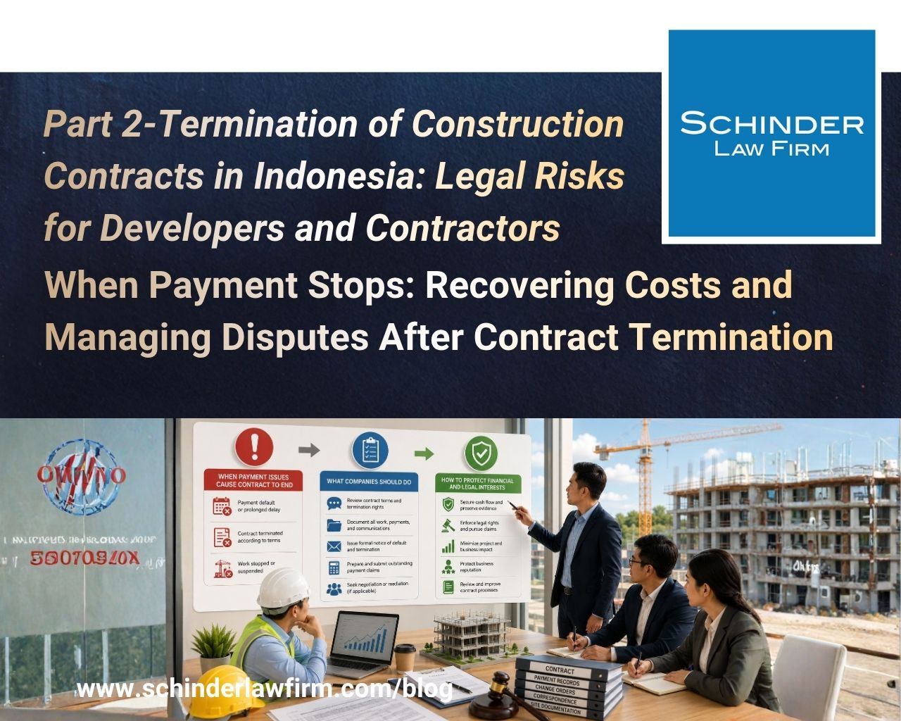 Part 2-Termination of Construction Contracts in Indonesia: Legal Risks for Developers and Contractors