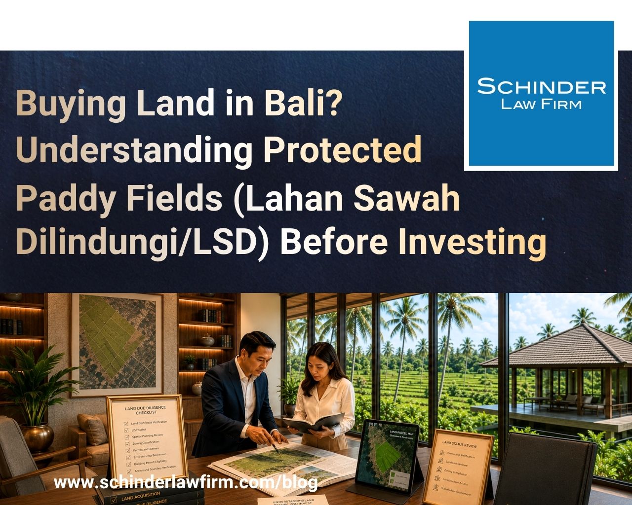 Buying Land in Bali? Understanding Protected Paddy Fields (Lahan Sawah Dilindungi/LSD) Before Investing