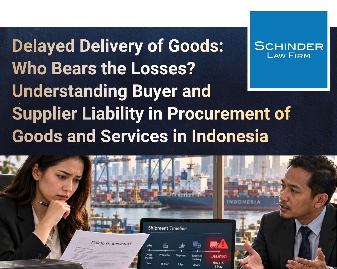 Delayed Delivery of Goods: Who Bears the Losses? Understanding Buyer and Supplier Liability in Procurement of Goods and Services in Indonesia