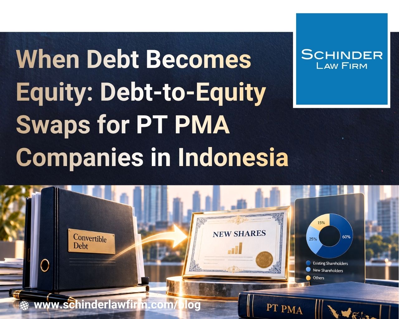 When Debt Becomes Equity: Debt-to-Equity Swaps for PT PMA Companies in Indonesia